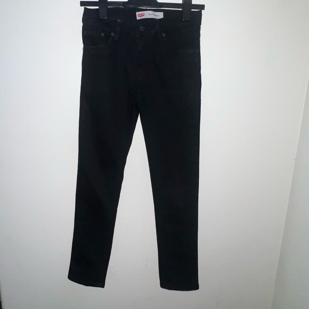 Levi's Charcoal‎ Skinny Jeans boys 12 nwot